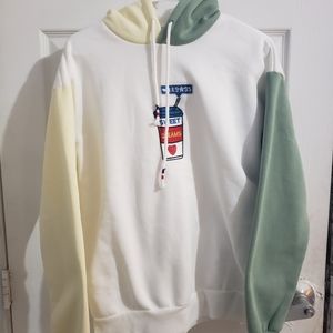 Color block hoodie